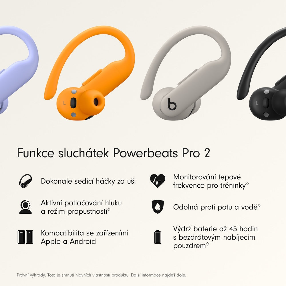 Bezdrátová sluchátka Beats Powerbeats Pro 2 – tekoucí písek - iSTYLE CZ