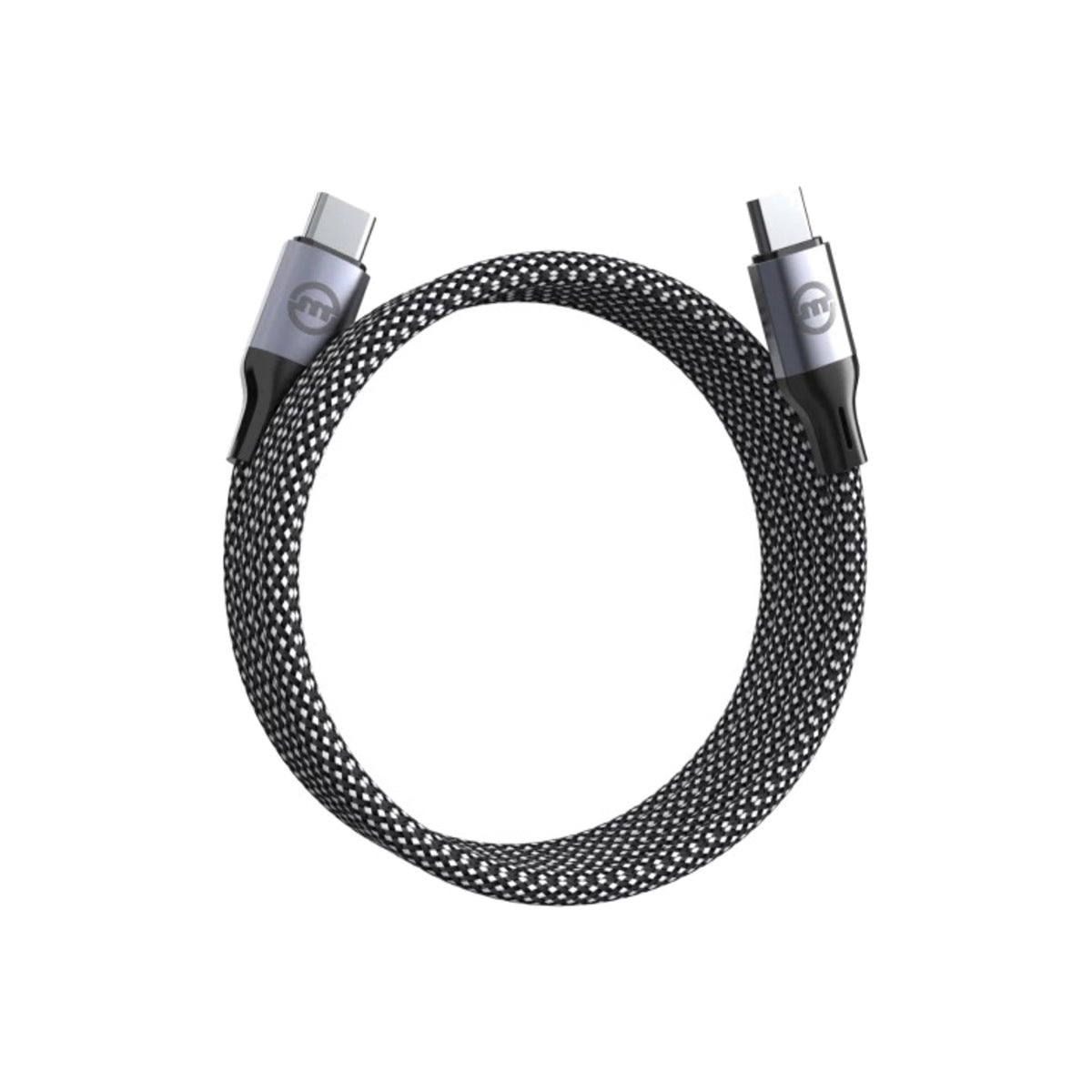 Magnetický kabel USB-C na USB-C Mobile Origin 1m - černý - iSTYLE CZ