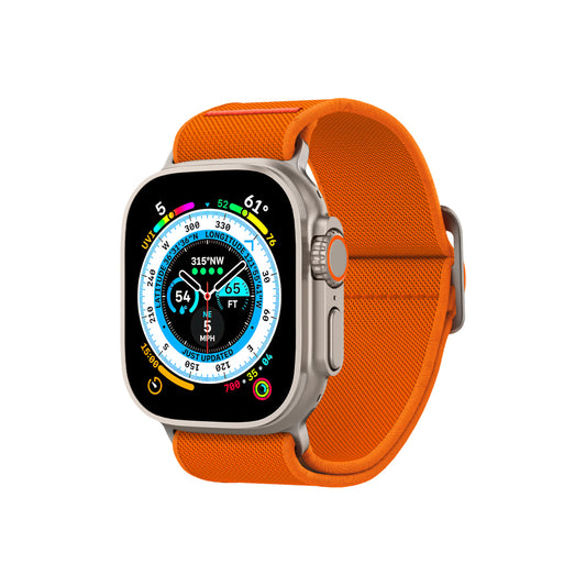 Řemínek pro Apple Watch 42/44/45/49mm Spigen Lite Fit Ultra - oranžový - iSTYLE CZ