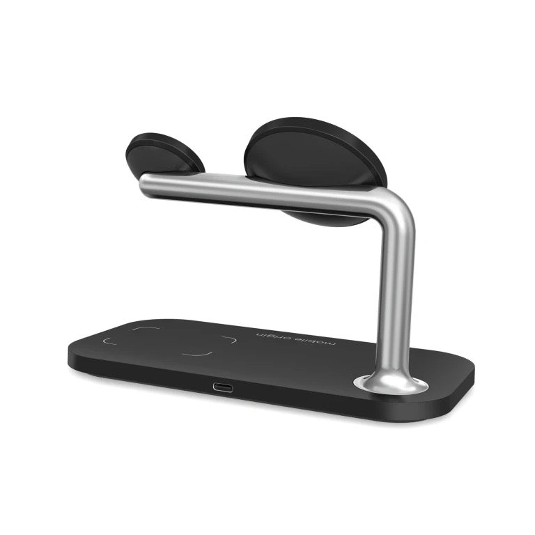 Bezdrátová nabíječka Mobile Origin 3in1 Wireless Charger - černá - iSTYLE CZ