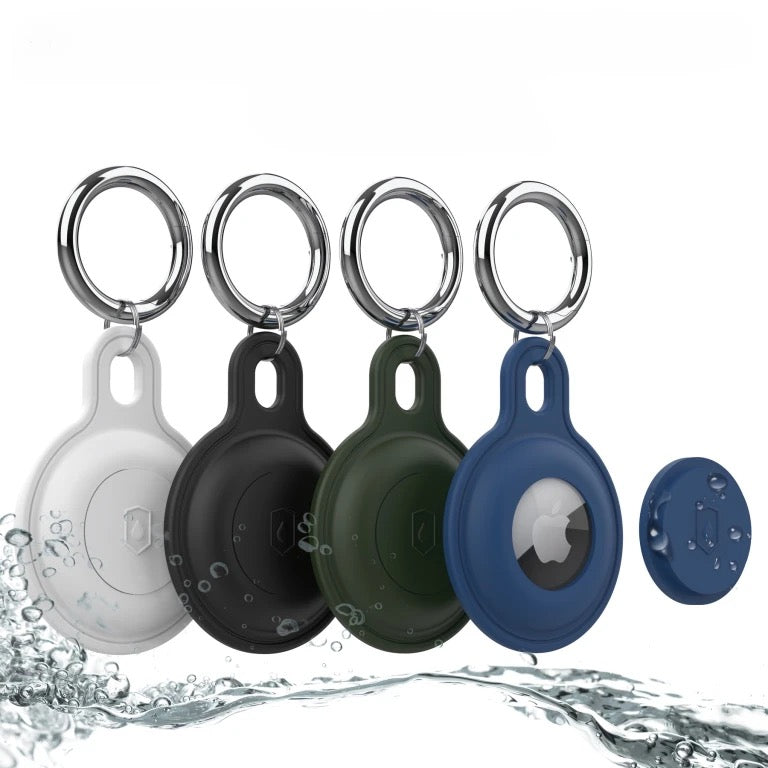 Přívěšek pro AirTag Mobile Origin Airtag Outdoor KeyChain - černý - iSTYLE CZ