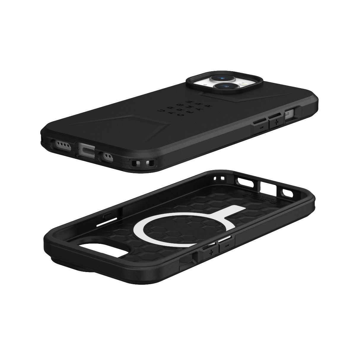 Kryt pro iPhone 15 UAG Civilian MagSafe - černý - iSTYLE CZ