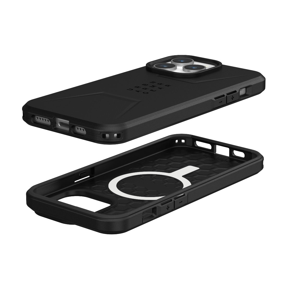 Kryt pro iPhone 15 Pro Max UAG Civilian MagSafe - černý - iSTYLE CZ