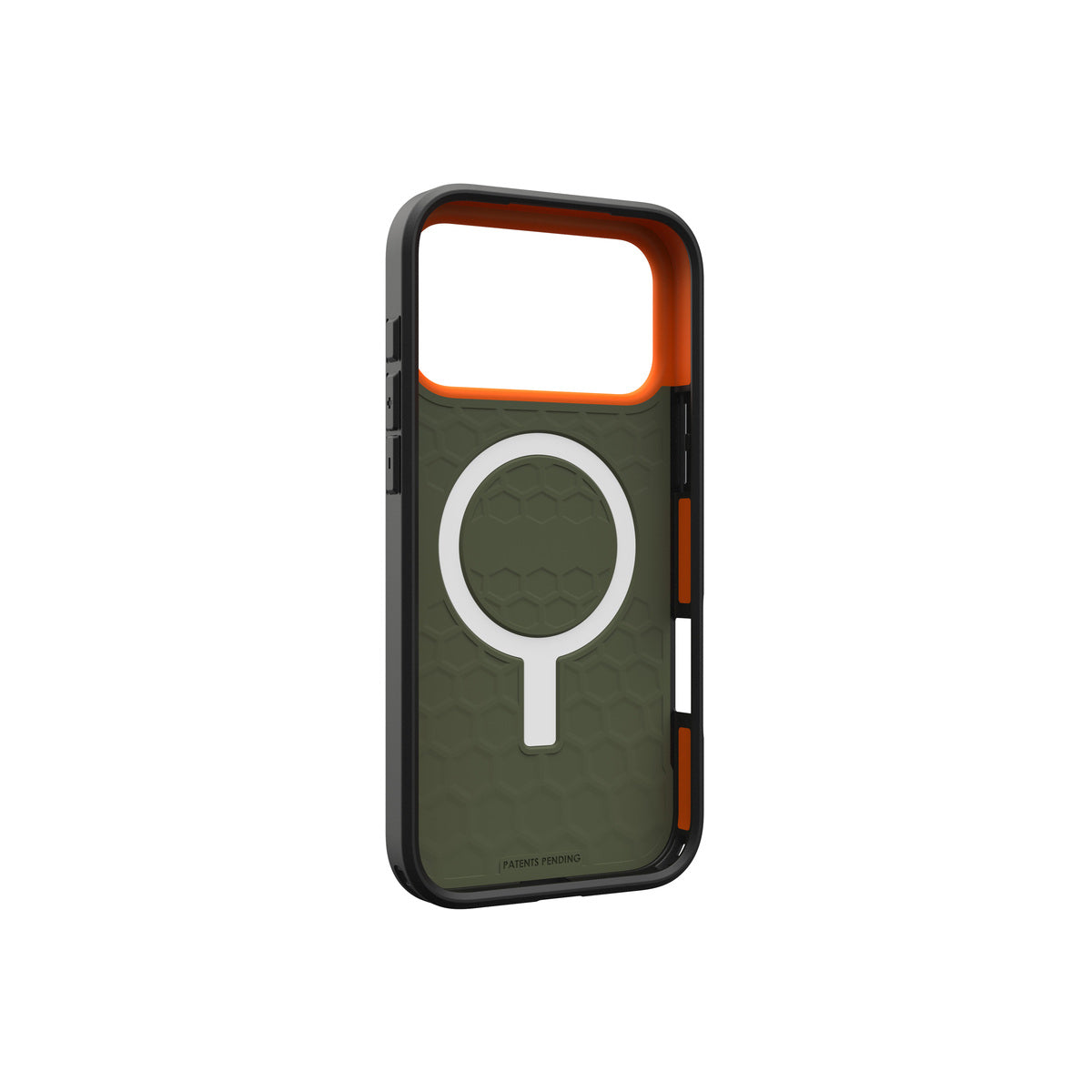 Kryt pro iPhone 17 Pro Max UAG Civilian Magsafe - olivově oranžový - iSTYLE CZ