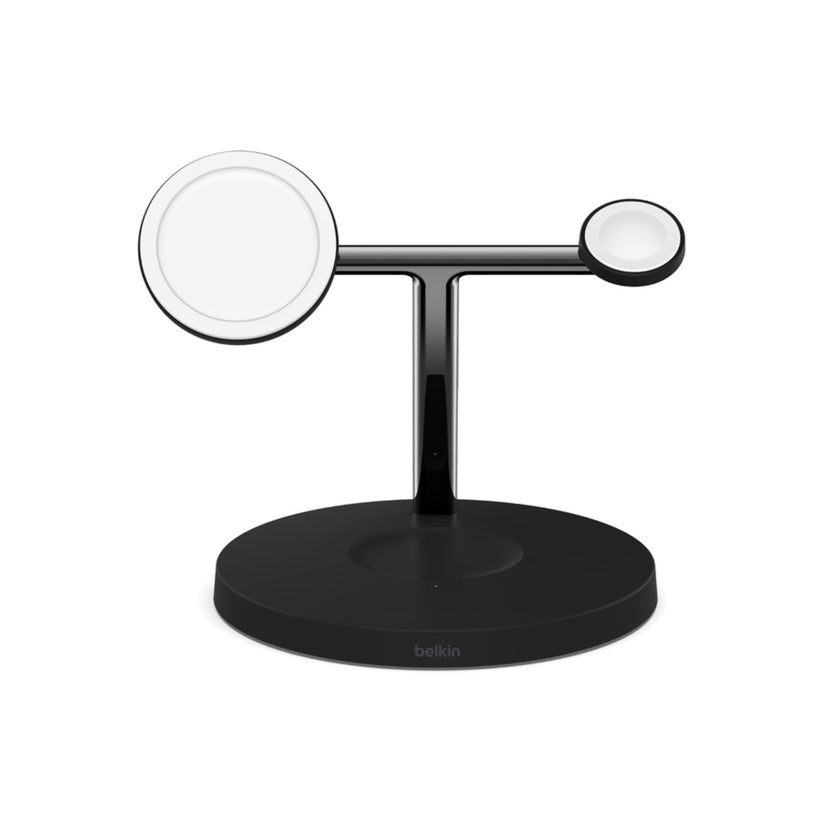 MagSafe bezdrátový nabíjecí stojan Belkin 3v1 - černý - iSTYLE CZ