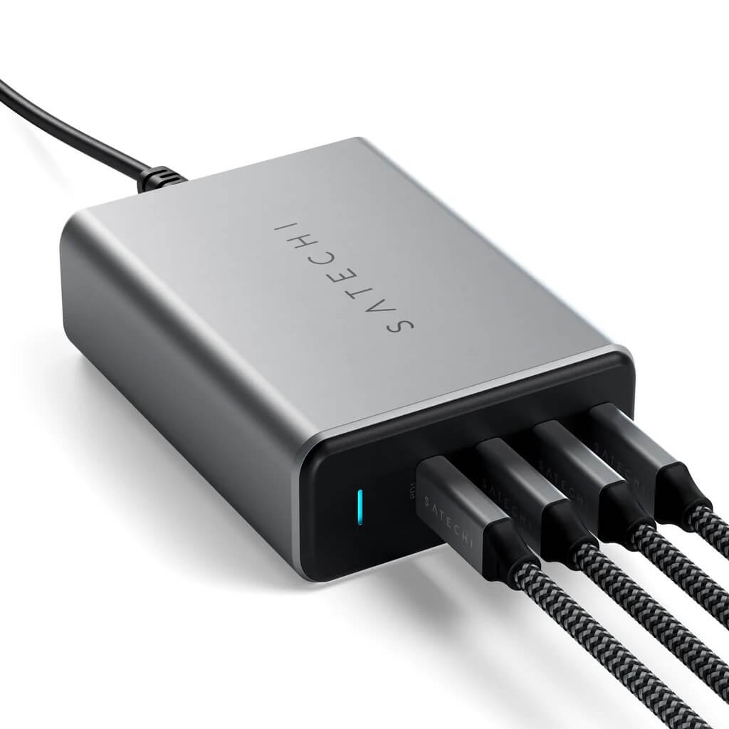 4portová PD GAN 165W USB-C nabíječka Satechi - iSTYLE CZ