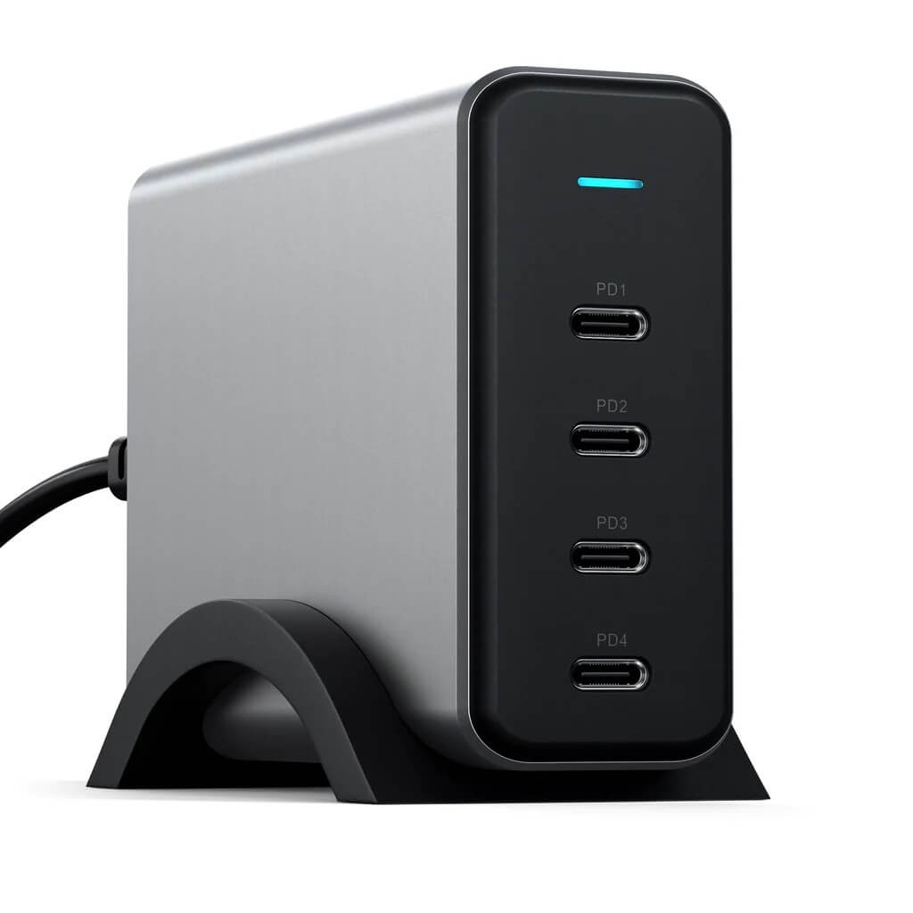 4portová PD GAN 165W USB-C nabíječka Satechi - iSTYLE CZ