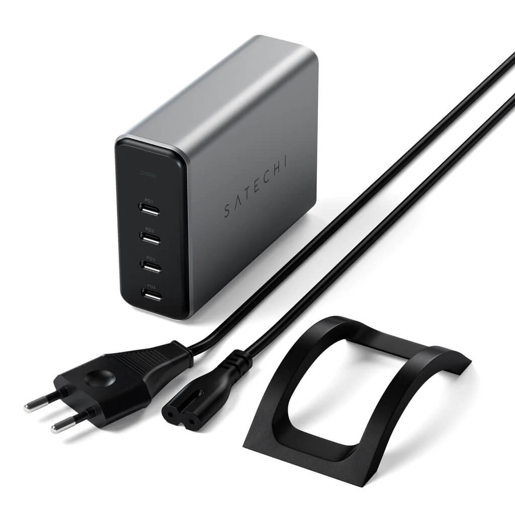 4portová PD GAN 165W USB-C nabíječka Satechi - iSTYLE CZ