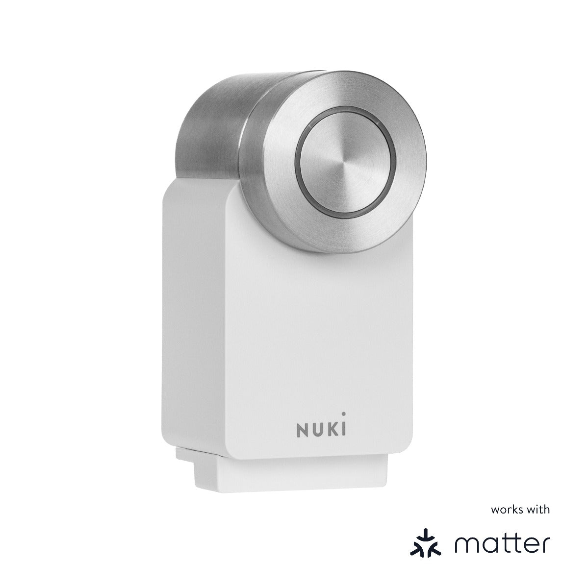 Chytrý elektronický zámek Nuki Smart Lock Pro 4. gen. - bílý - iSTYLE CZ