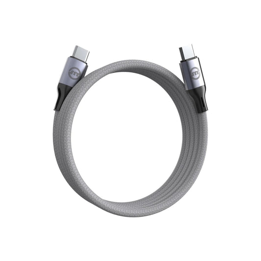 Magnetický kabel USB-C na USB-C Mobile Origin 1m - bílý - iSTYLE CZ