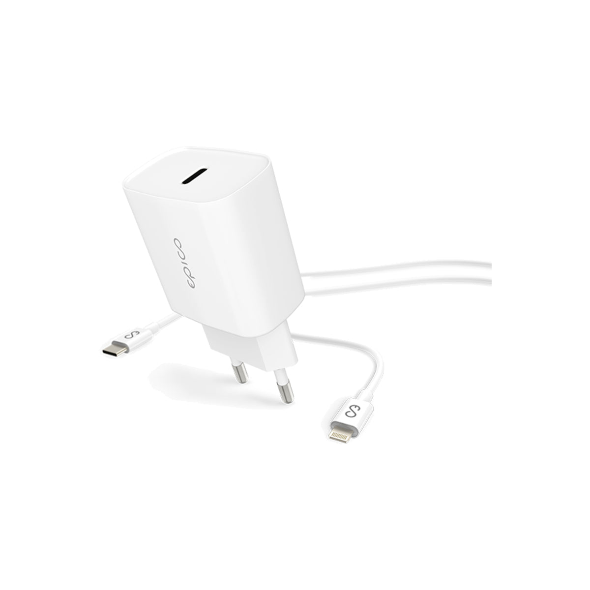 20W nabíječka Epico Power Delivery - bílá - iSTYLE CZ