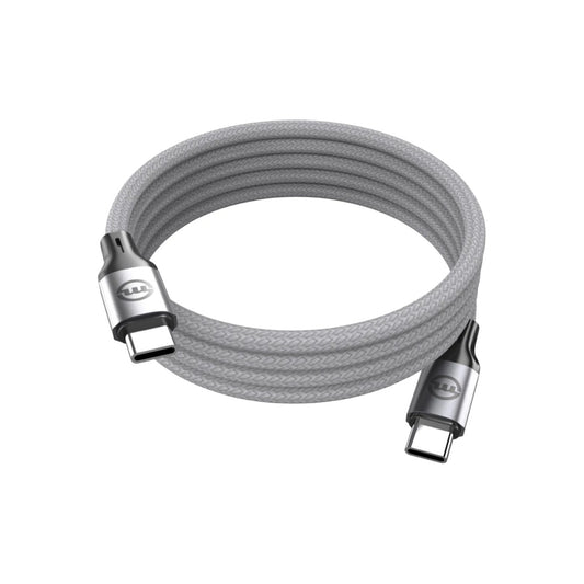 Magnetický kabel USB-C na USB-C Mobile Origin 1m - bílý - iSTYLE CZ