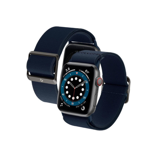 Řemínek pro Apple Watch 42/44/45/49mm Spigen Lite Fit - modrý - iSTYLE CZ