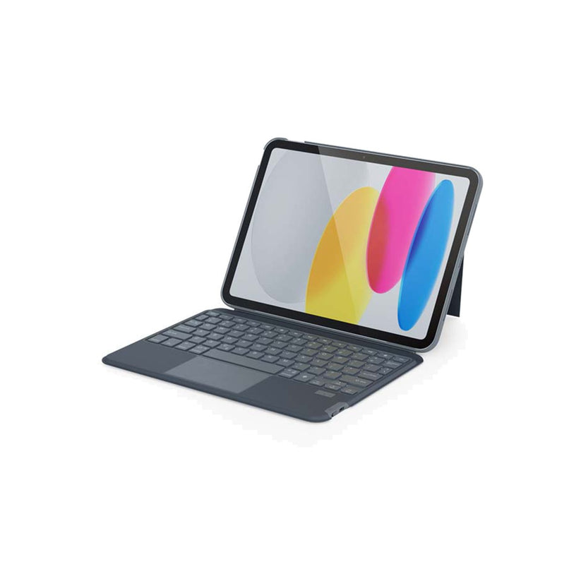 Kryt s českou klávesnicí na iPad 10,9" Epico Backlit Keyboard Case - šedý - iSTYLE CZ