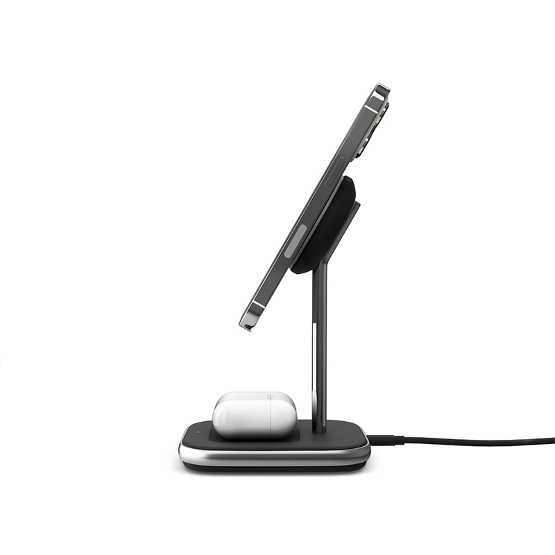 MagSafe bezdrátová nabíječka 2v1 iSTYLE - černá - iSTYLE CZ