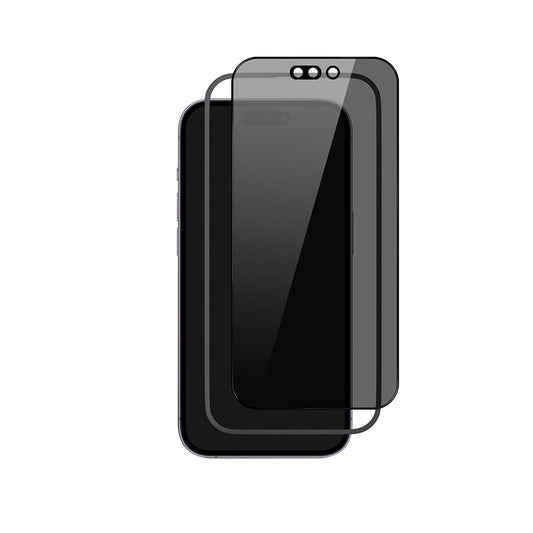 Ochranné sklo na iPhone 15 Plus iSTYLE EDGE TO EDGE PRIVACY GLASS s instalačním rámečkem - iSTYLE CZ
