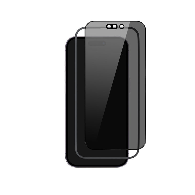 Ochranné sklo na iPhone 15 Pro iSTYLE EDGE TO EDGE PRIVACY GLASS s instalačním rámečkem - iSTYLE CZ