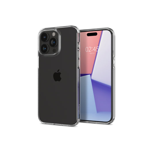 Kryt pro iPhone 15 Pro Spigen Crystal Flex - černý - iSTYLE CZ