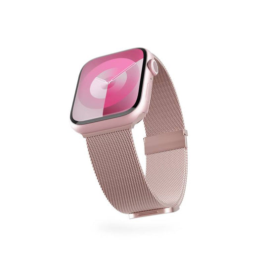 Milánský řemínek Epico pro Apple Watch 42/44/45/49 mm - růžově zlatý - iSTYLE CZ