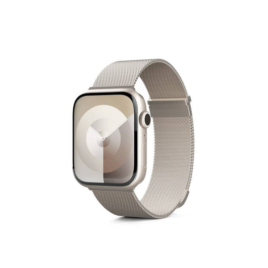 Milánský řemínek Epico pro Apple Watch 42/44/45/49 mm - hvězdně bílý - iSTYLE CZ