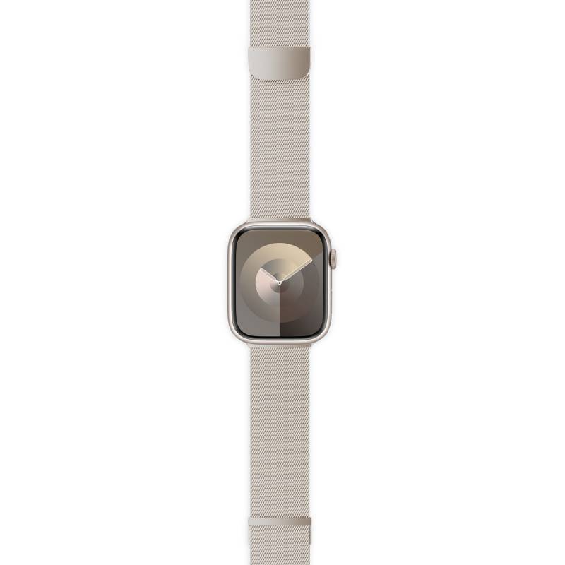 Milánský řemínek Epico pro Apple Watch 42/44/45/49 mm - hvězdně bílý - iSTYLE CZ