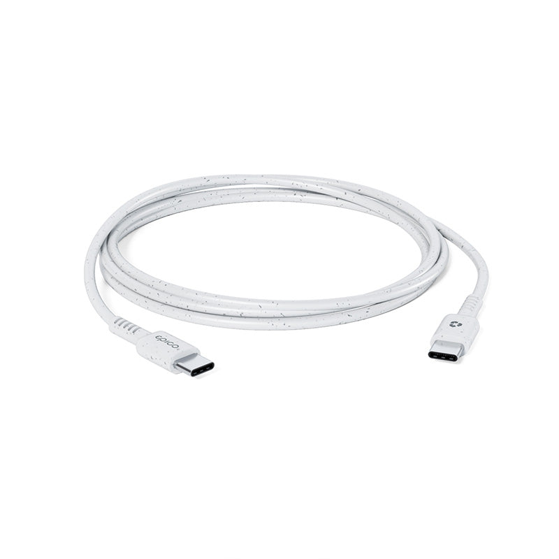 Kabel USB-C na USB-C Epico Resolve PD 1,2 m - bílý - iSTYLE CZ