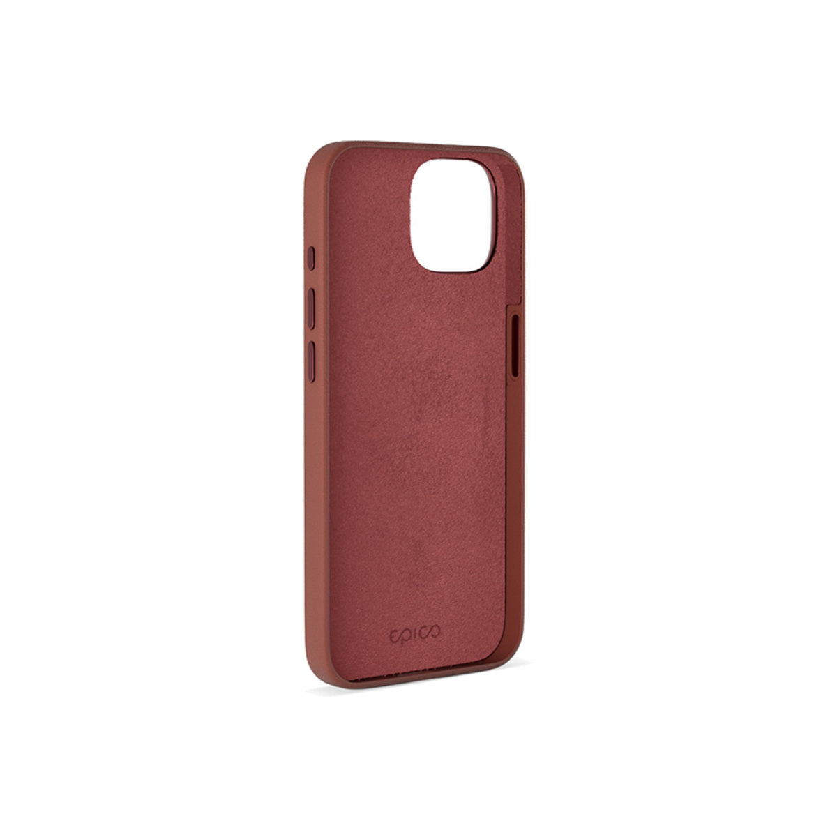 Kožený kryt pro iPhone 15 Epico Mag+ - hnědý - iSTYLE CZ