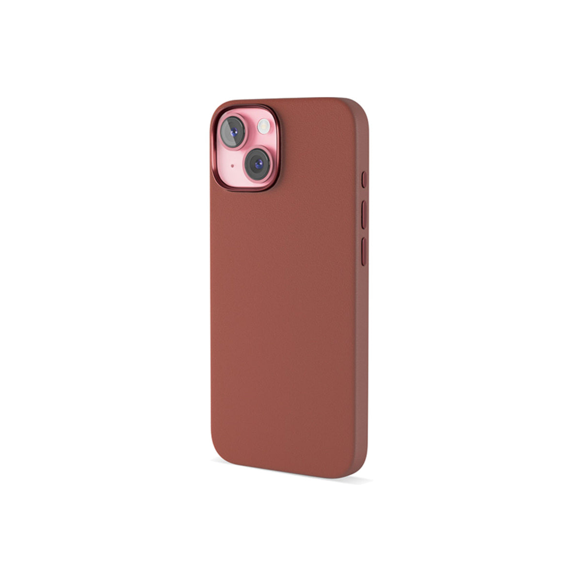 Kožený kryt pro iPhone 15 Epico Mag+ - hnědý - iSTYLE CZ
