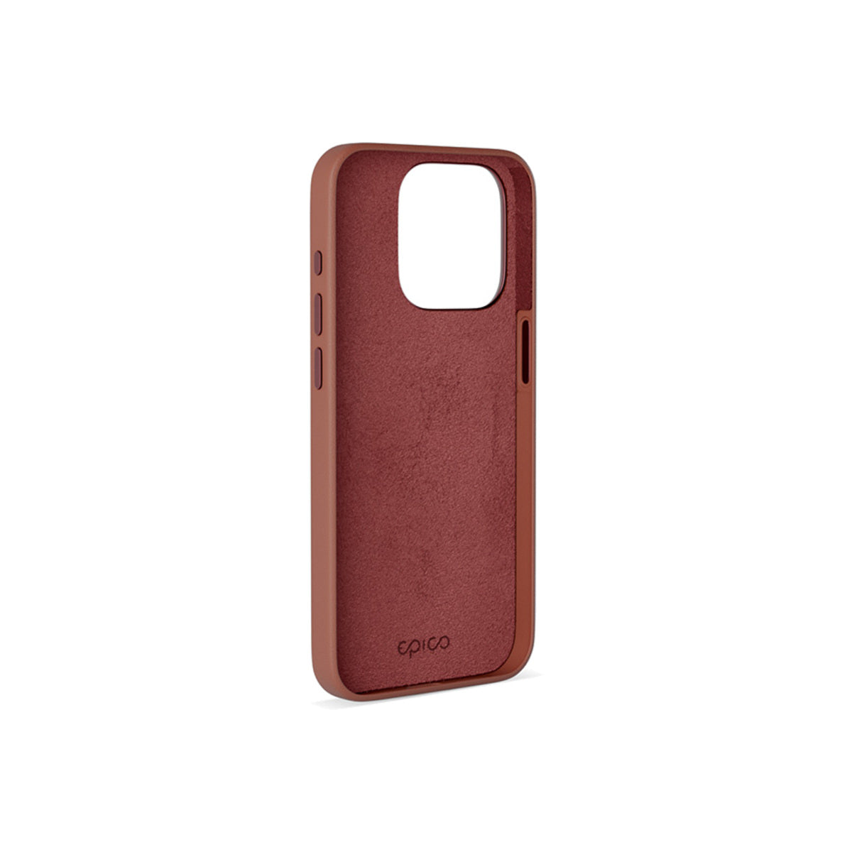 Kožený kryt pro iPhone 15 Pro Epico Mag+ - hnědý - iSTYLE CZ