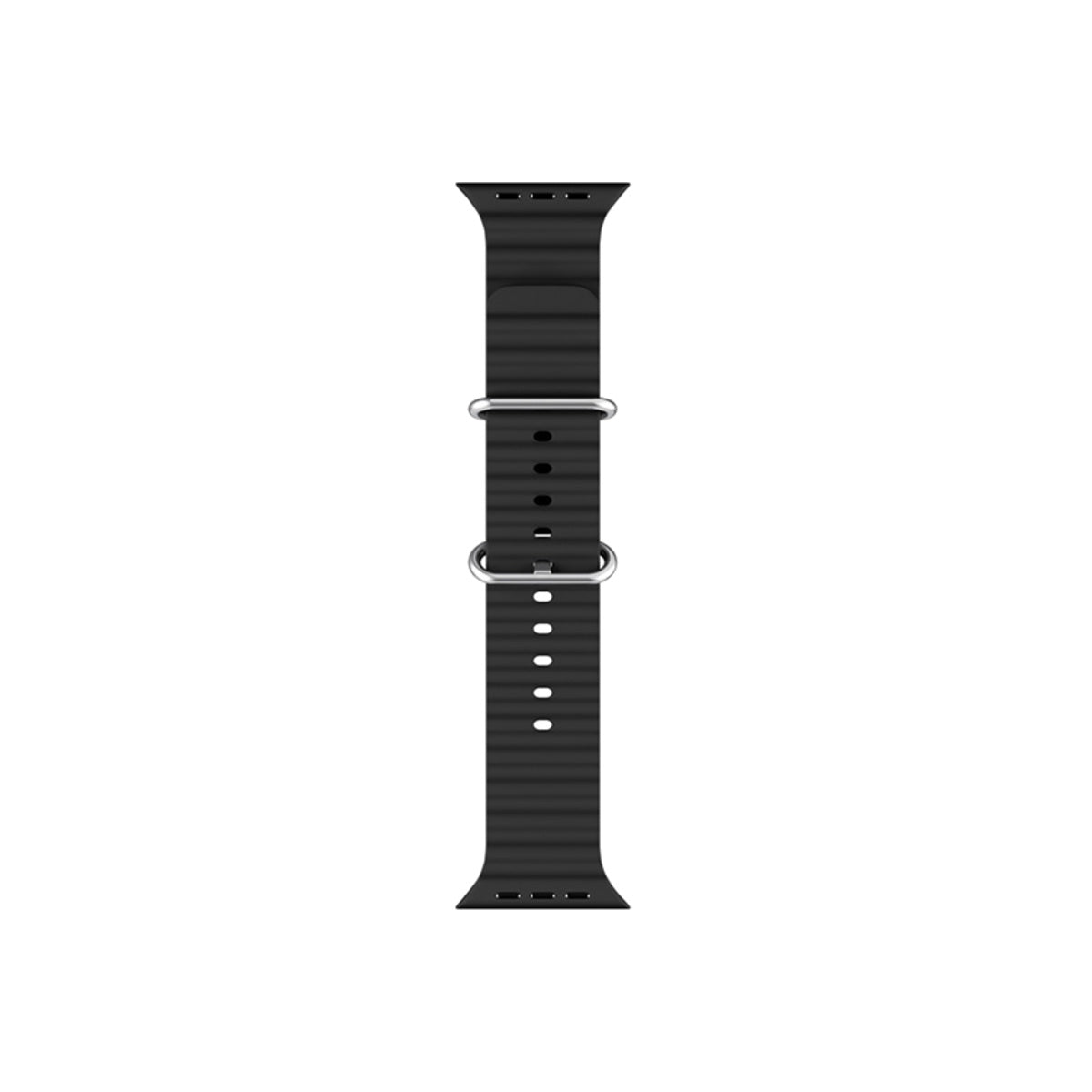 Řemínek pro Apple Watch 38/40/41 mm Epico Watch Strap Ocean - černý - iSTYLE CZ