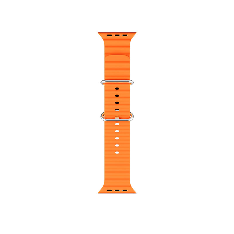 Řemínek pro Apple Watch 42/44/45/49 mm Epico Watch Strap Ocean - oranžový - iSTYLE CZ