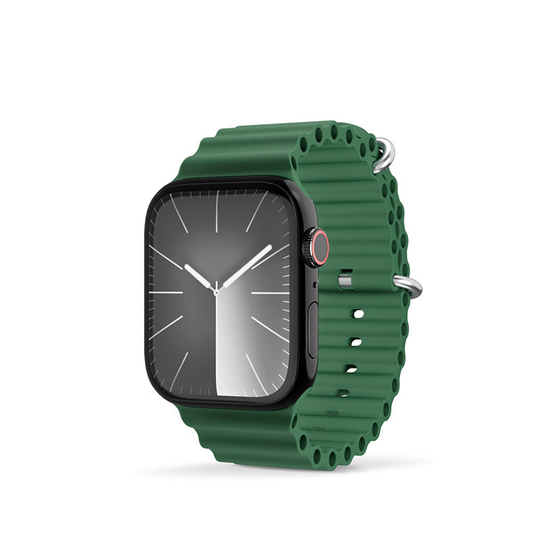 Řemínek pro Apple Watch 42/44/45/49 mm Epico Watch Strap Ocean - zelený - iSTYLE CZ