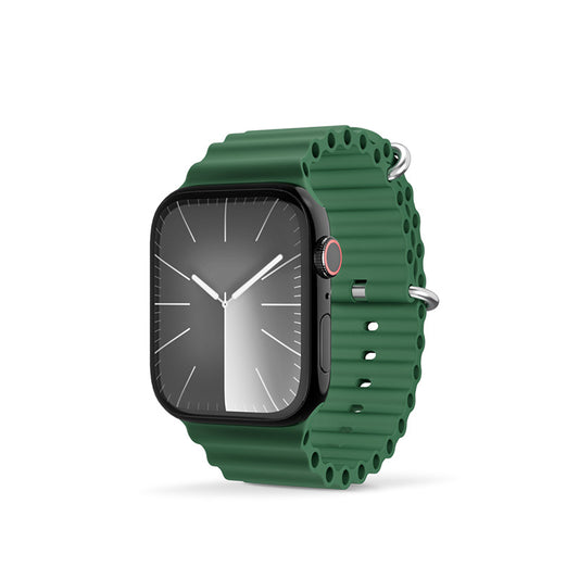 Řemínek pro Apple Watch 42/44/45/49 mm Epico Watch Strap Ocean - zelený - iSTYLE CZ