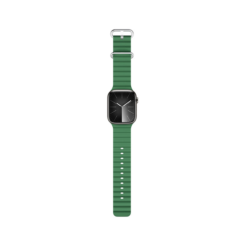 Řemínek pro Apple Watch 42/44/45/49 mm Epico Watch Strap Ocean - zelený - iSTYLE CZ