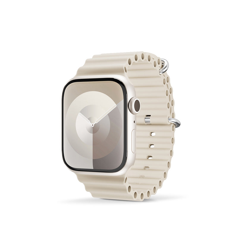 Řemínek pro Apple Watch 42/44/45/49 mm Epico Watch Strap Ocean - béžový - iSTYLE CZ