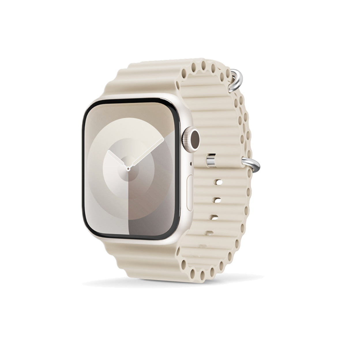Řemínek pro Apple Watch 38/40/41 mm Epico Watch Strap Ocean - béžový - iSTYLE CZ