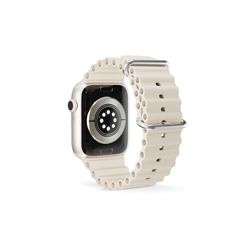Řemínek pro Apple Watch 42/44/45/49 mm Epico Watch Strap Ocean - béžový - iSTYLE CZ