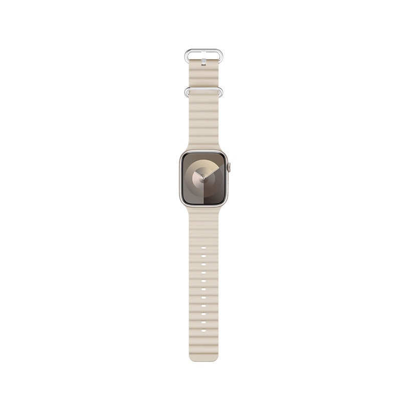 Řemínek pro Apple Watch 42/44/45/49 mm Epico Watch Strap Ocean - béžový - iSTYLE CZ