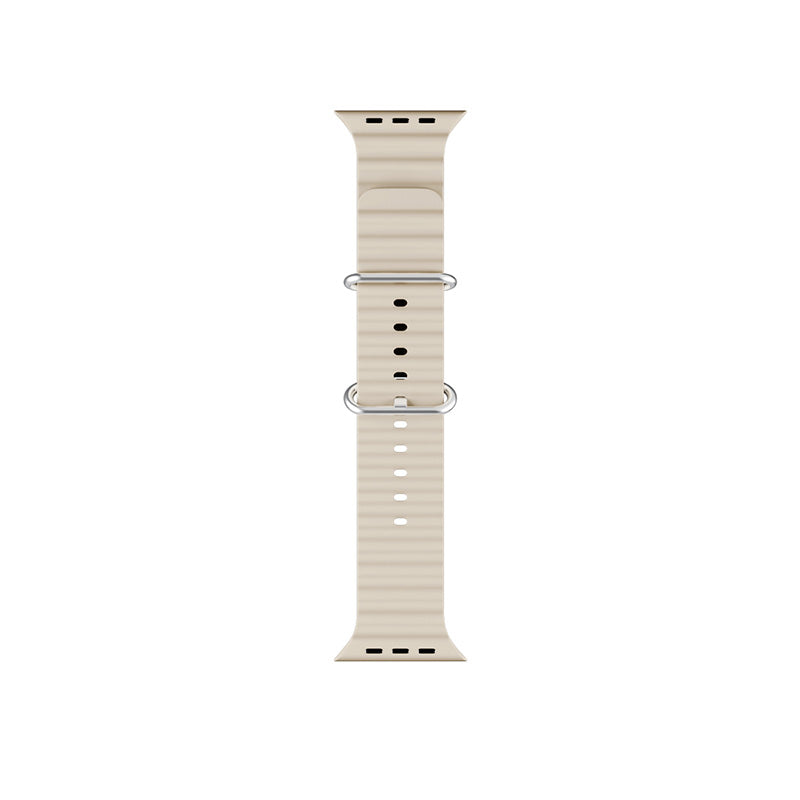 Řemínek pro Apple Watch 42/44/45/49 mm Epico Watch Strap Ocean - béžový - iSTYLE CZ