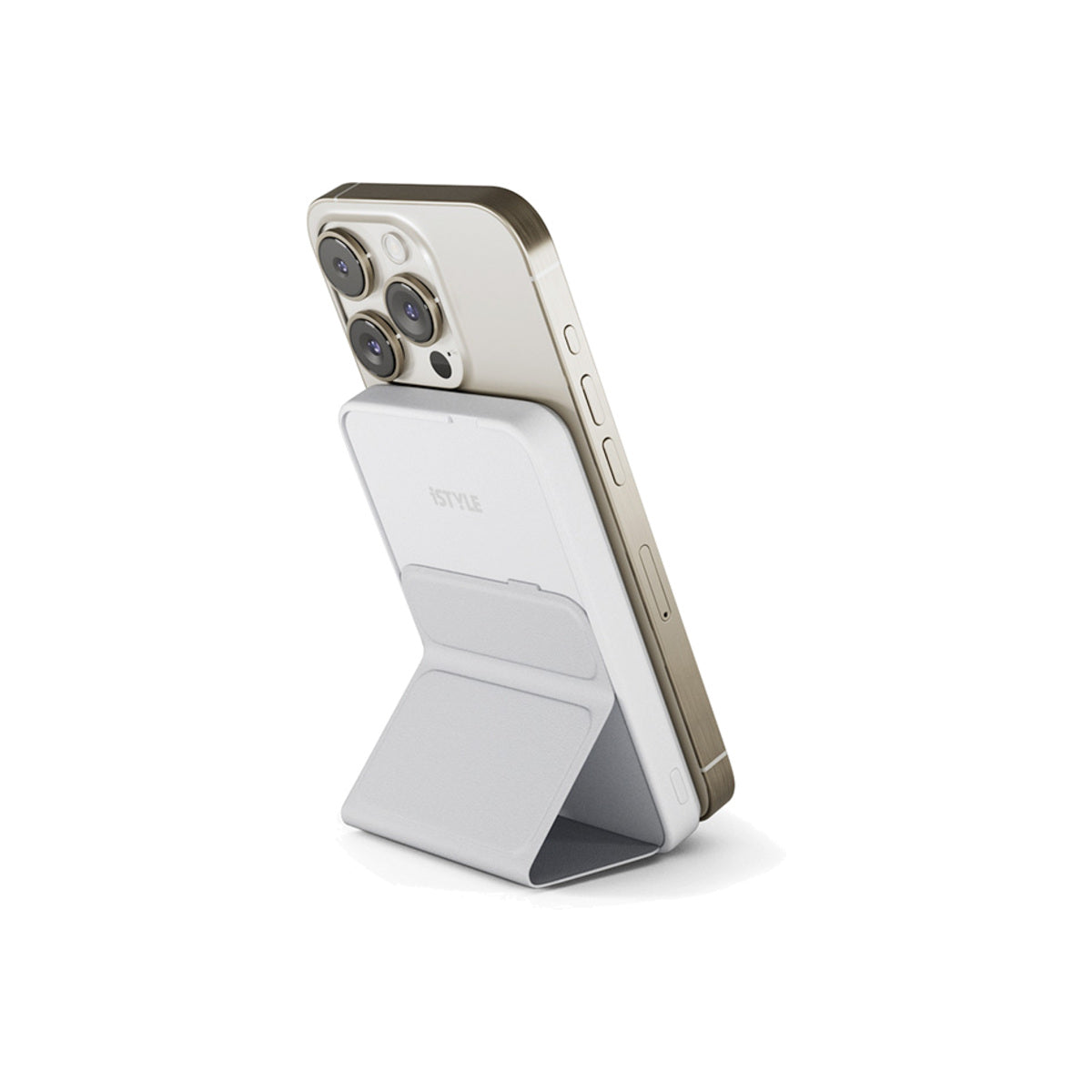 Magsafe powerbanka se stojánkem 7 000maAh iSTYLE Mag+ - bílá - iSTYLE CZ