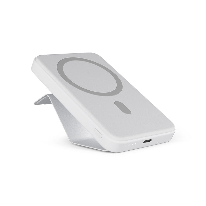 Magsafe powerbanka se stojánkem 7 000maAh iSTYLE Mag+ - bílá - iSTYLE CZ