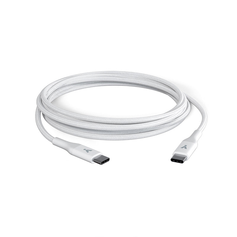 65W GaN adaptér s 2m USB-C kabelem iSTYLE - bílý - iSTYLE CZ