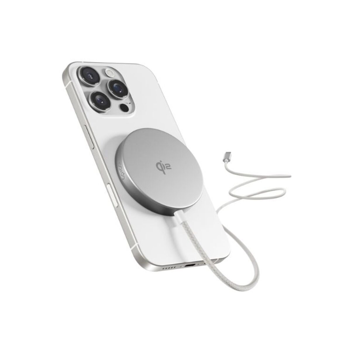 MagSafe nabíječka Epico UltraBase Qi2 Mag+ Charging Pad EO50 - stříbrná - iSTYLE CZ