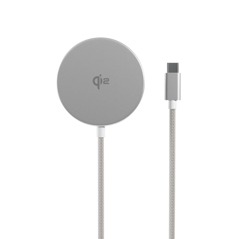 MagSafe nabíječka Epico UltraBase Qi2 Mag+ Charging Pad EO50 - stříbrná - iSTYLE CZ
