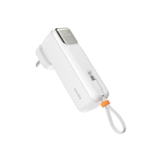 Cestovní powerbanka Epico UltraPack 2in1 5000mAh - bílá - iSTYLE CZ