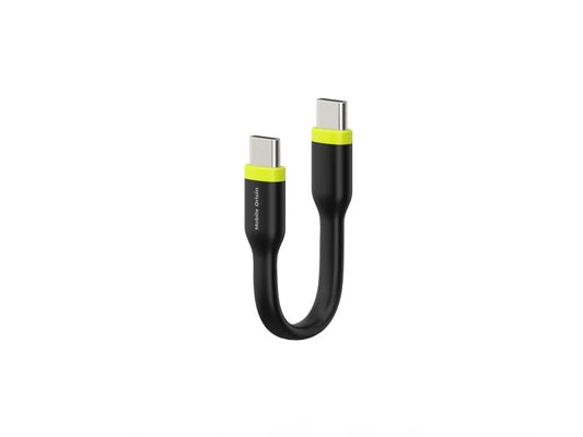 Kabel 60W Mobile Origin Compact USB-C / USB-C 10cm - černý - iSTYLE CZ