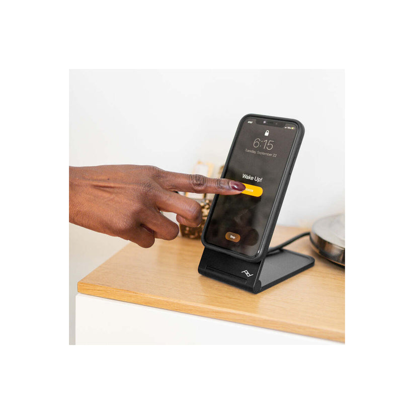 Polohovatelný magnetický stolní držák Peak Design Wireless Charging Stand - černý - iSTYLE CZ
