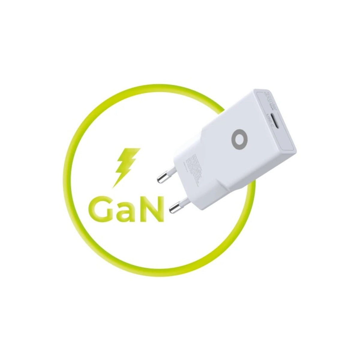30W adaptér Mobile Origin GaN Slim Charger MO17 - bílý - iSTYLE CZ
