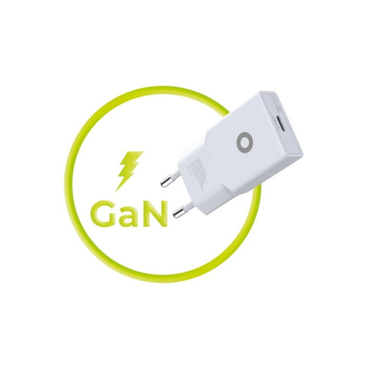 30W adaptér Mobile Origin GaN Slim Charger MO17 - bílý - iSTYLE CZ