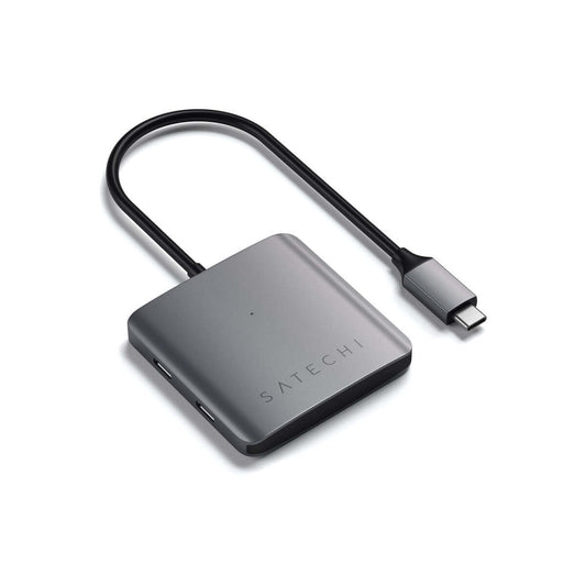 Replikátor portů Satechi 4x USB-C až 5 Gbps - vesmírně šedý - iSTYLE CZ